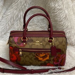 COACH floral bag